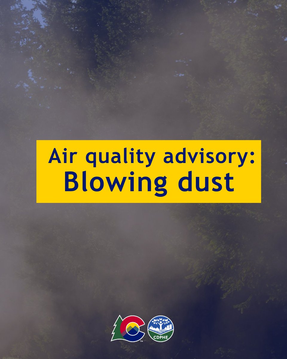 CDPHE Air Pollution tweet media