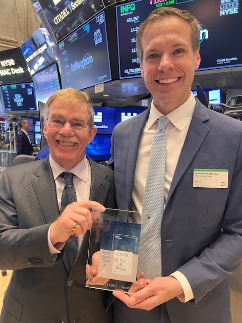 Join us as we ring the <a href="/NYSE/">NYSE 🏛</a> Opening Bell tomorrow at 9:30am ET! 🛎️ tv.nyse.com $INFQ #INFQ #quantumcomputing