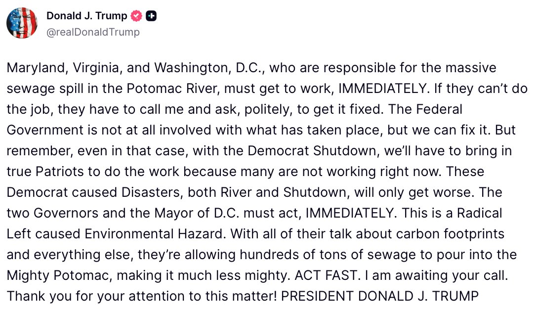 The White House tweet media