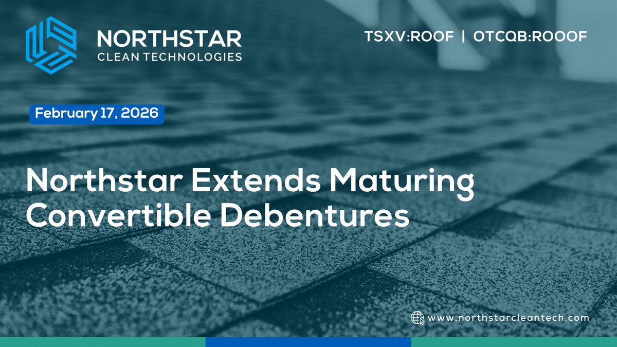 Northstar Clean Technologies tweet media