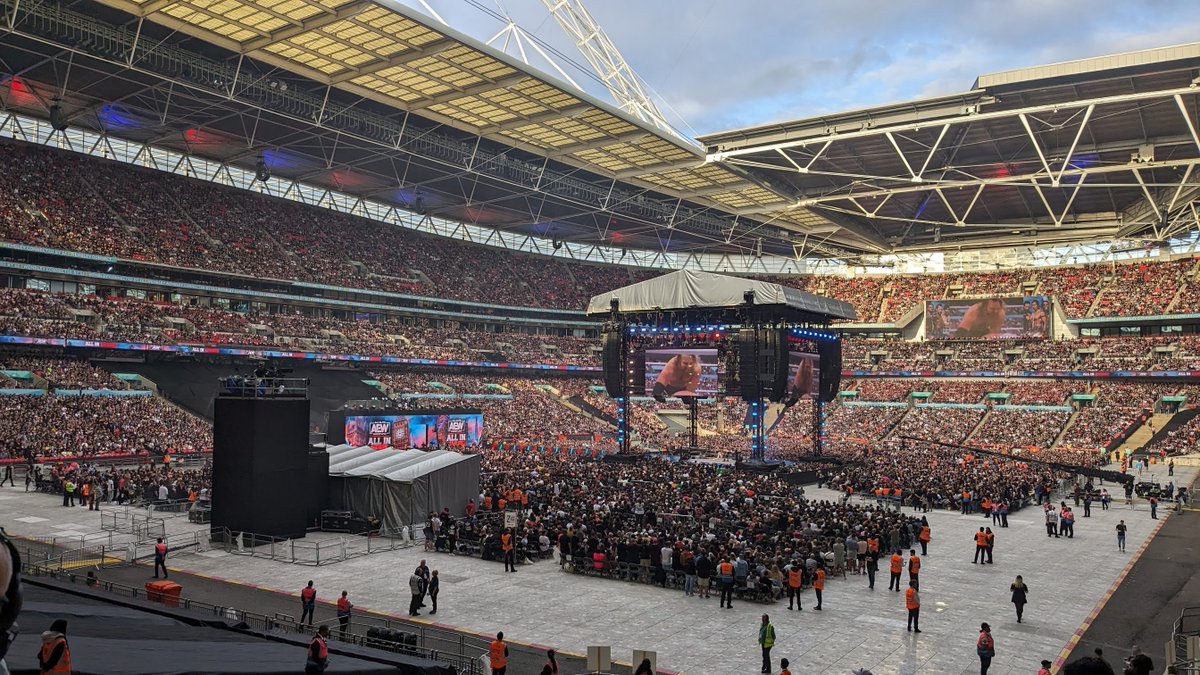 AEW Ticket Map Updates tweet media