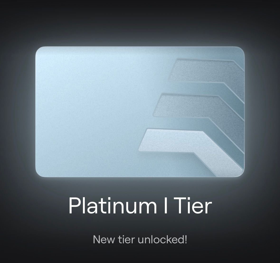 ✳️ Happy XP day on the green chain

It is with a certain pride that I reach the platinum level, almost a year after the launch of abstract. And very happy to reach this level at the same time as the <a href="/Frenchiee/">Frenchie.moca 🇫🇷</a>  goat 🫶

🎯 We don't give up. New target: Platinum II Tier