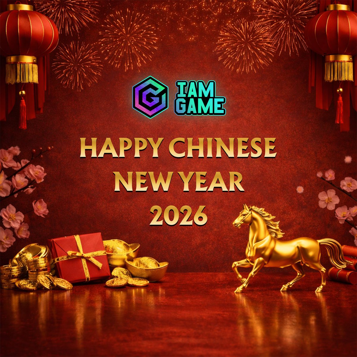 IAM GAME wishes you a powerful, prosperous, and lucky Chinese New Year 2026🐎

May this year bring big plays, bigger wins, and unstoppable growth🎉