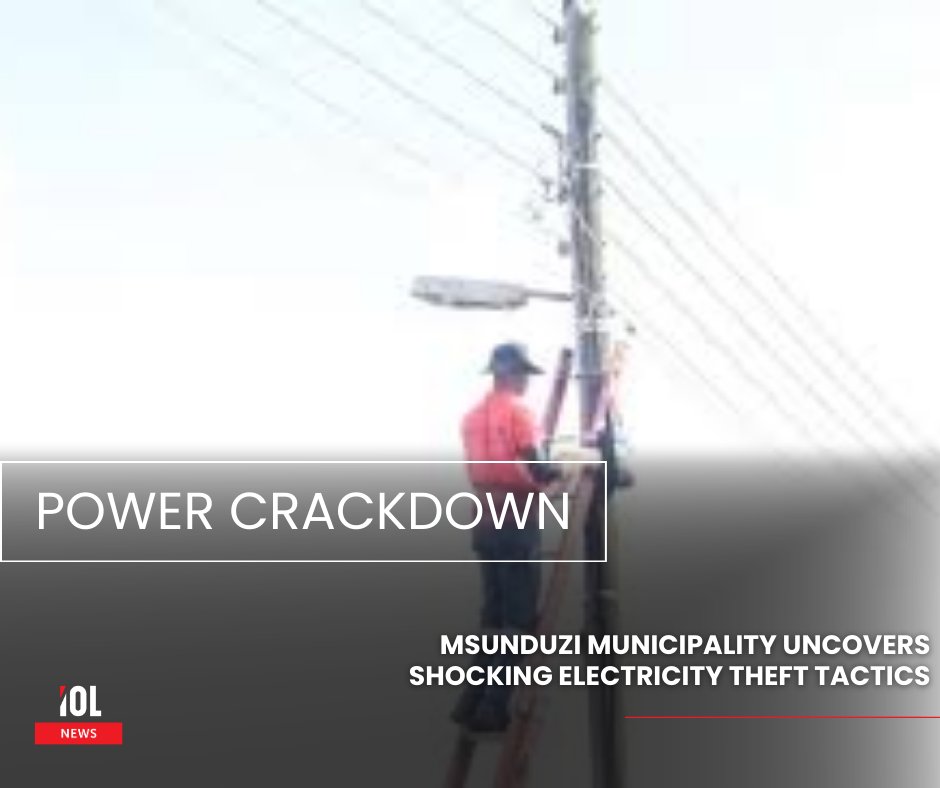 IOL's tweet photo. Audit teams uncovered multiple highly sophisticated illegal power connections in Napierville, exposing near-invisible meter bypass schemes in a major electricity theft crackdown.
#MsunduziMunicipality #ElectricityTheft #PowerAudit #Napierville #MunicipalCompliance
Read on: https://t.co/o9SvMfF2ee