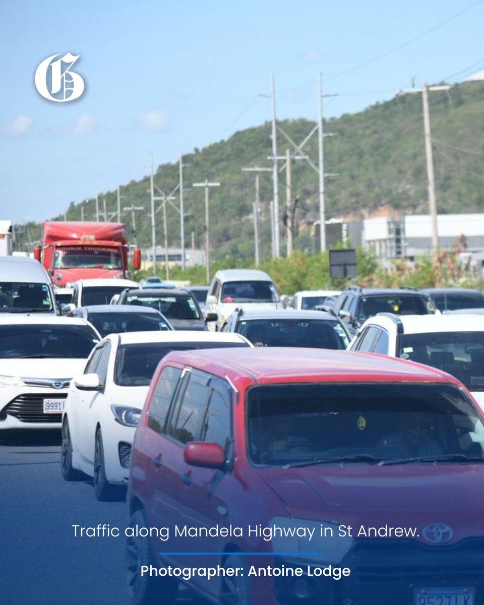 JamaicaGleaner's tweet photo. Motorists should expect delays along a section of Mandela Highway near Ferry Pen following a collision involving a Toyota Axio and an Isuzu truck. No injuries have been reported. #GLNRToday https://t.co/XZsCAQfFXv