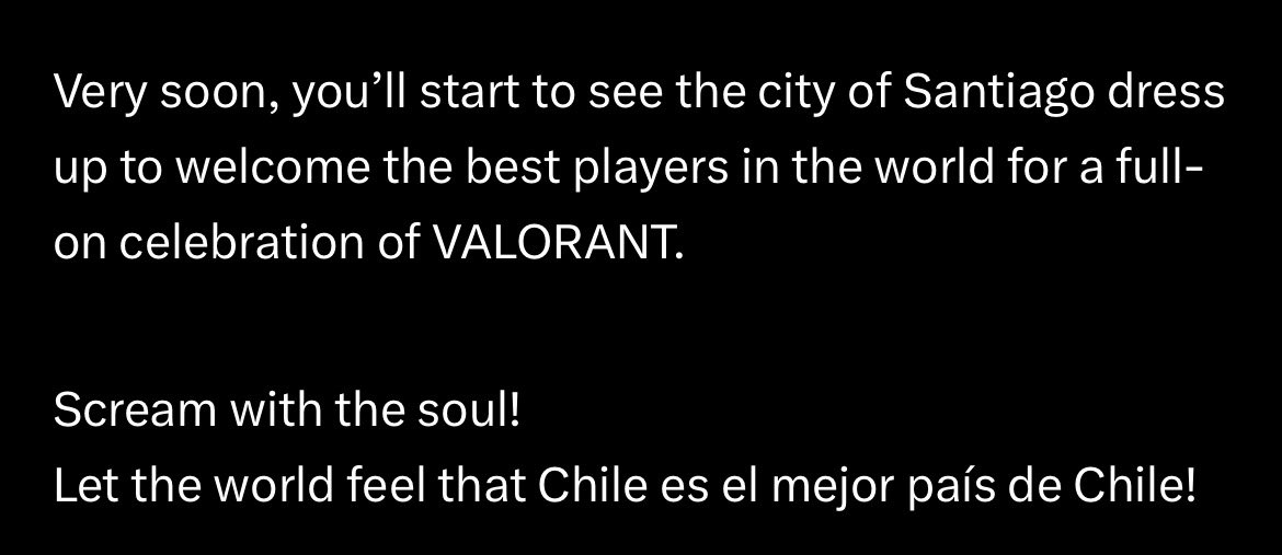 EN EL BLOG DE LA MASTERS SANTIAGO PUSIERON CHILE ES EL MEJOR PAIS DE CHILE XDDDD QUE GOD