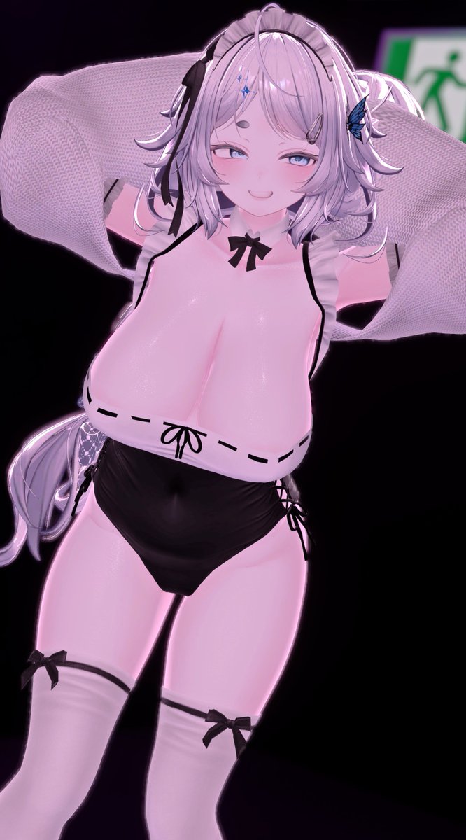 表情も合わさってえろく撮れたクマリちゃんです
