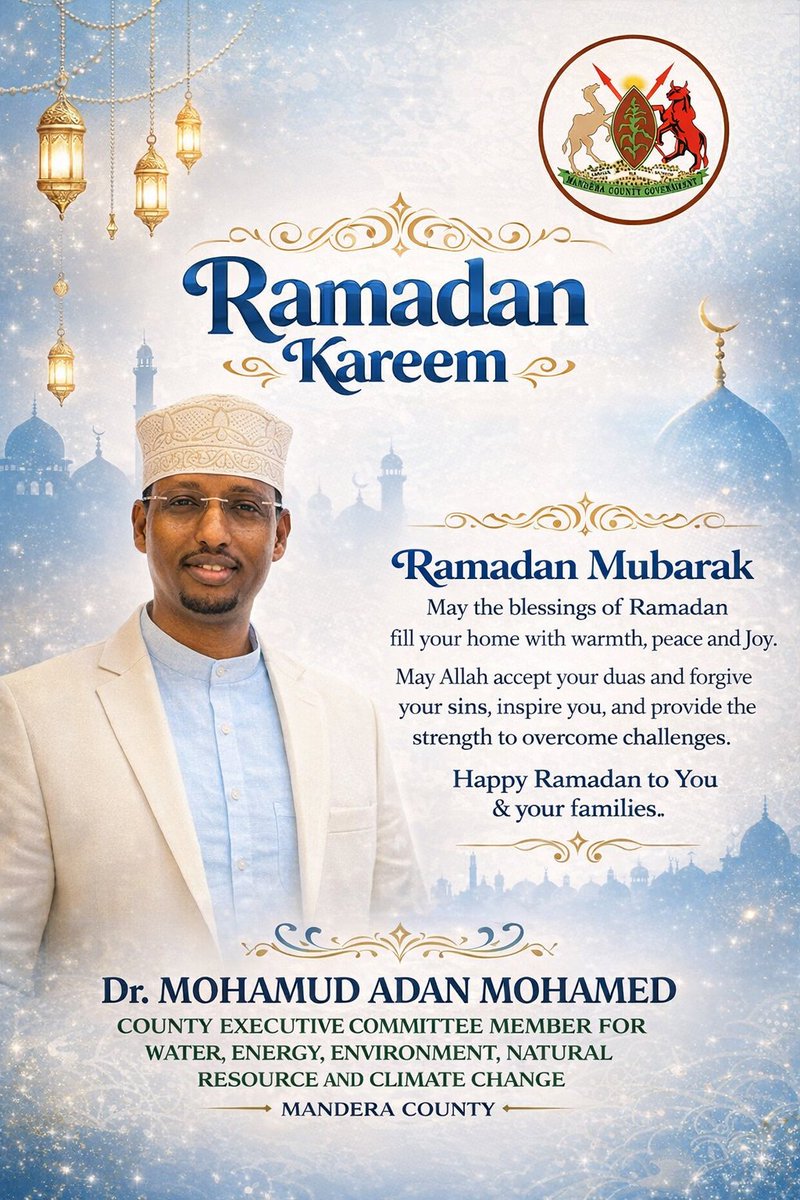 Ministry of Water, Energy, Environment….Mandera tweet media