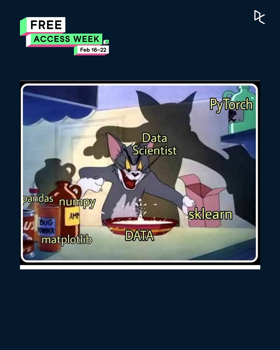 DataCamp tweet media