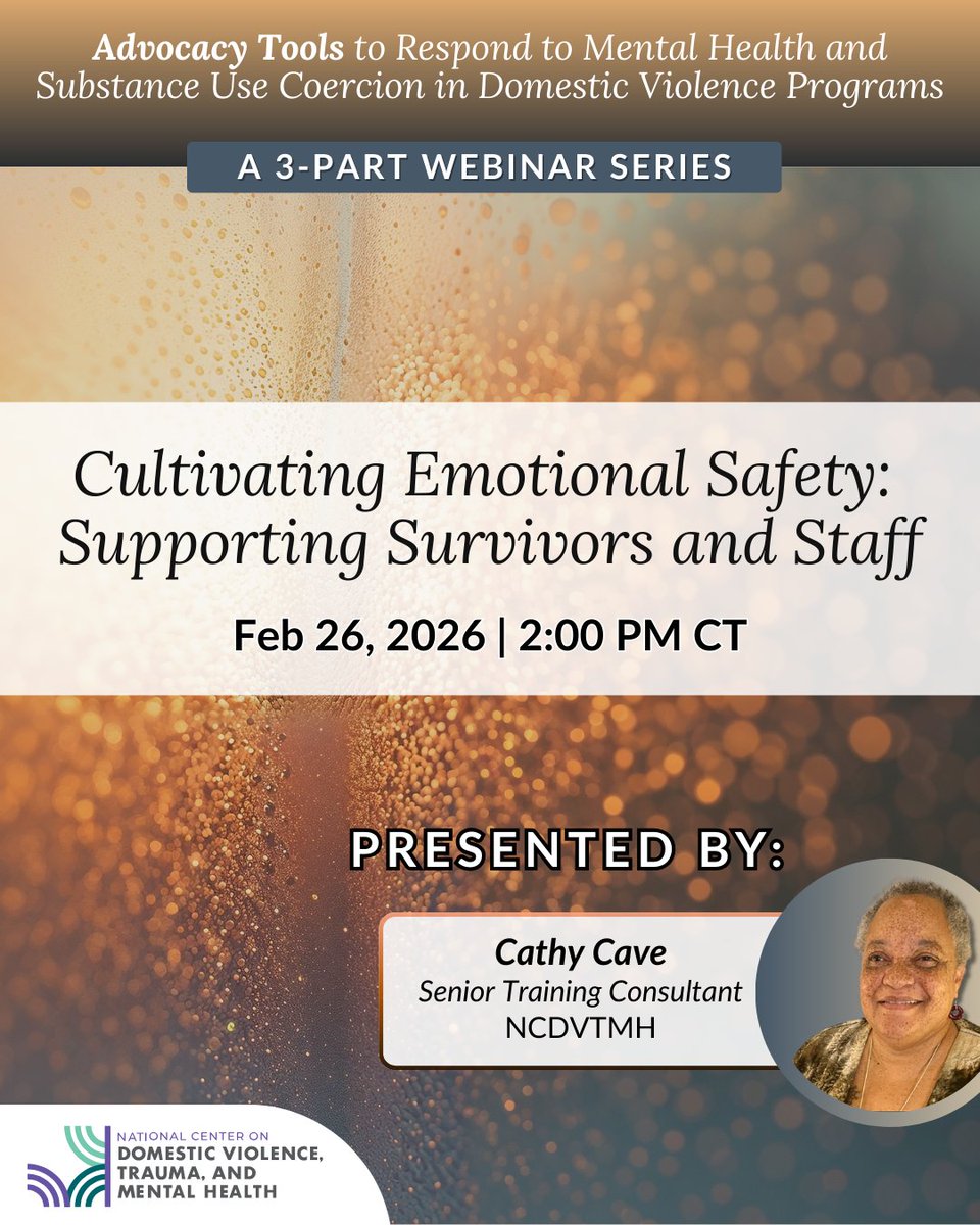 National Center on DV, Trauma, and Mental Health tweet media