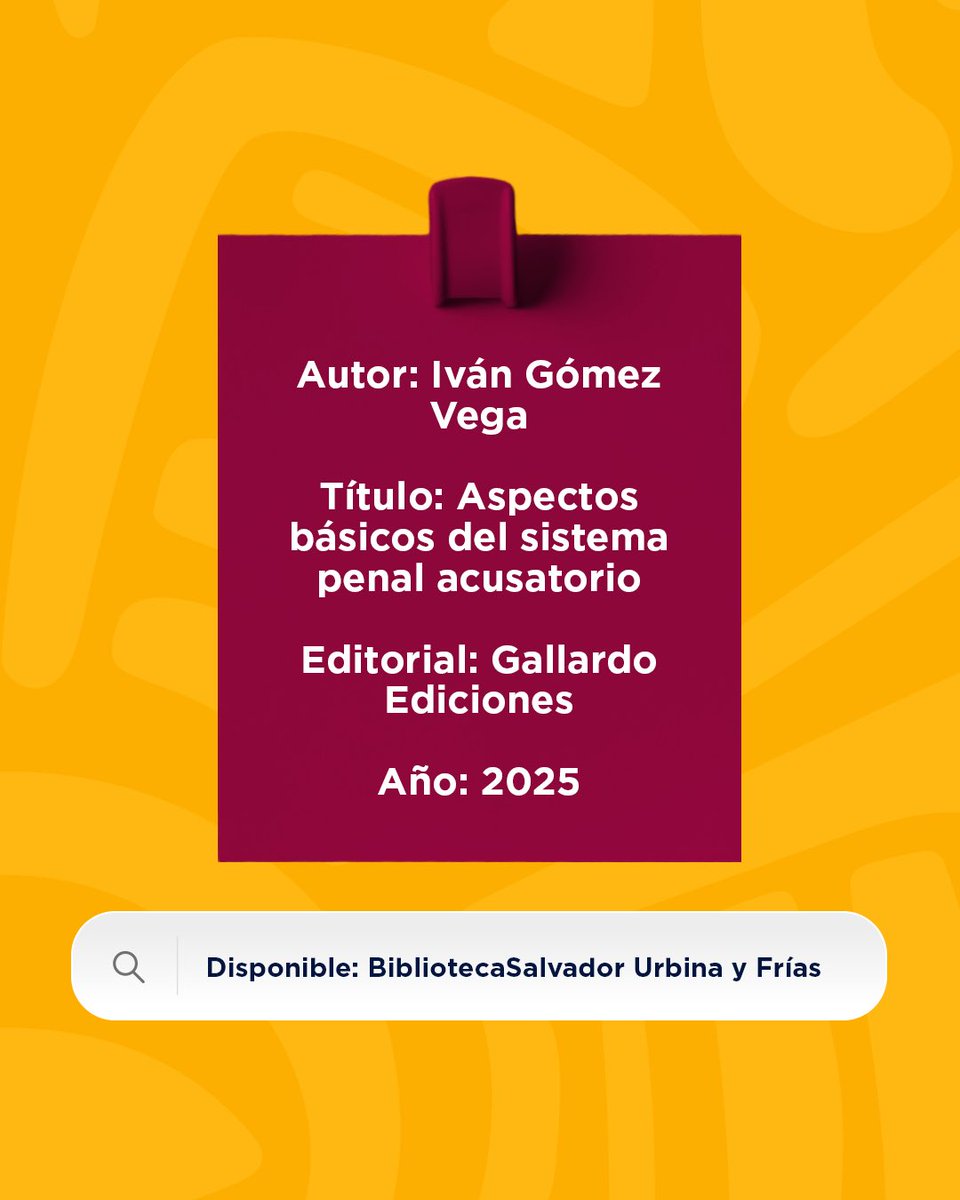 Escuela Nacional de Formación Judicial tweet media