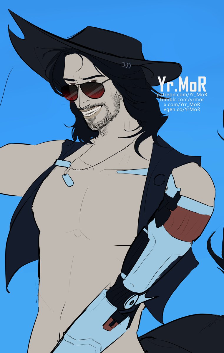 morison_art's tweet photo. Silverhand yeehaw WIP 2 #Cyberpunk2077 #wipart #fanart #JohnnySilverhand #DigitalArtist #workinprocess https://t.co/fUoy6x9Nrx