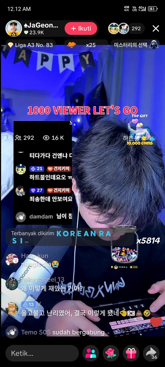 V6931487954571's tweet photo. Kamu salah besar dalam berurusan dengan Indonesia bro,ujung ujungnya kau sendiri yang nangis,dasar lembek🤣🤏🇰🇷💩 https://t.co/IWYGhptE5L