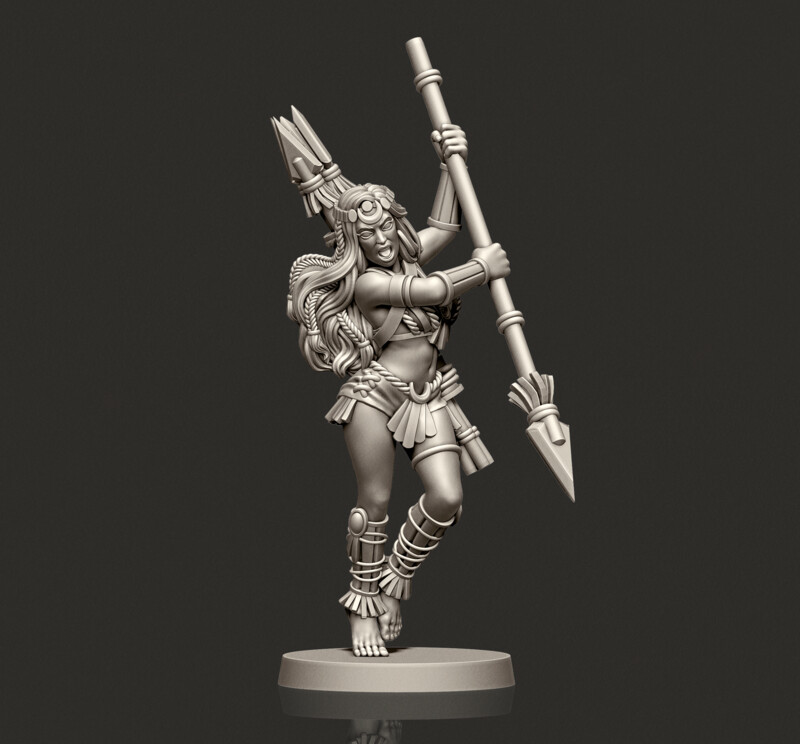 forgescaleX's tweet photo. Amazon Warrior
#3dart #3dminiatures #3dmodel https://t.co/tC43TXLx9F