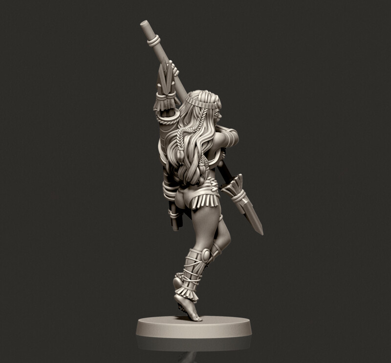 forgescaleX's tweet photo. Amazon Warrior
#3dart #3dminiatures #3dmodel https://t.co/tC43TXLx9F