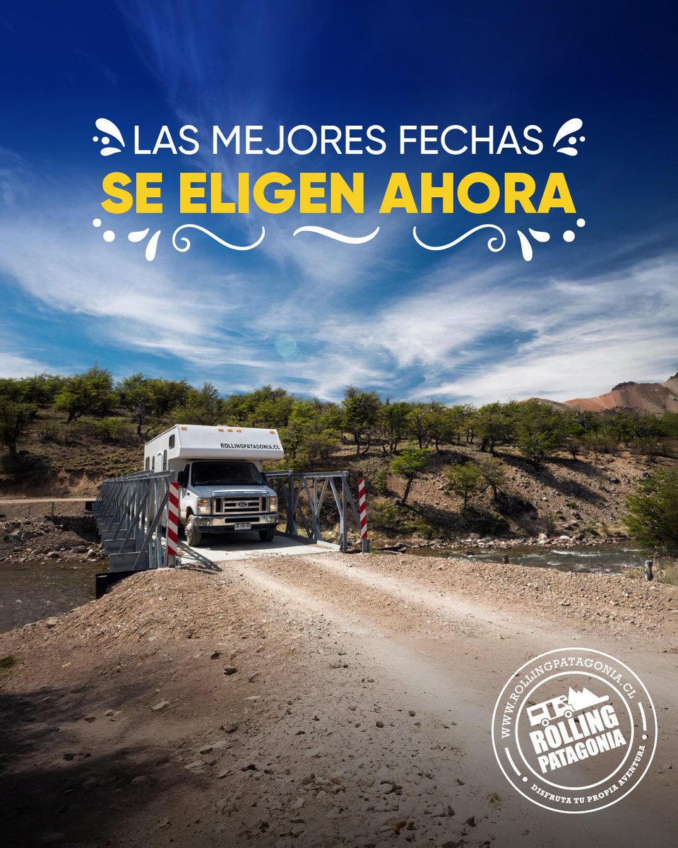 rollingpatagon's tweet photo. No se trata de apurarse, sino de elegir bien.
Las rutas más lindas y los ritmos ideales se planifican con anticipación.
Febrero es clave.

#RollingPatagonia #ViajaConRolling #PatagoniaSobreRuedas #MotorhomeChile #PatagoniaEnCamper #PatagoniaExperience https://t.co/XJh32fsoGo