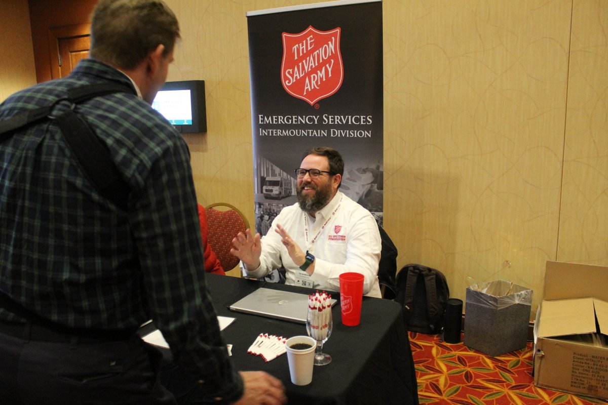 SalArmyIMEDS's tweet photo. Great week at the #COEMConference! The Salvation Army EDS was proud to table, connect with Colorado's emergency managers, and share the resources we bring to communities in crisis. Until next year! 💛❤️ #DisasterRelief #ReadyCO https://t.co/fv62QrOBYb