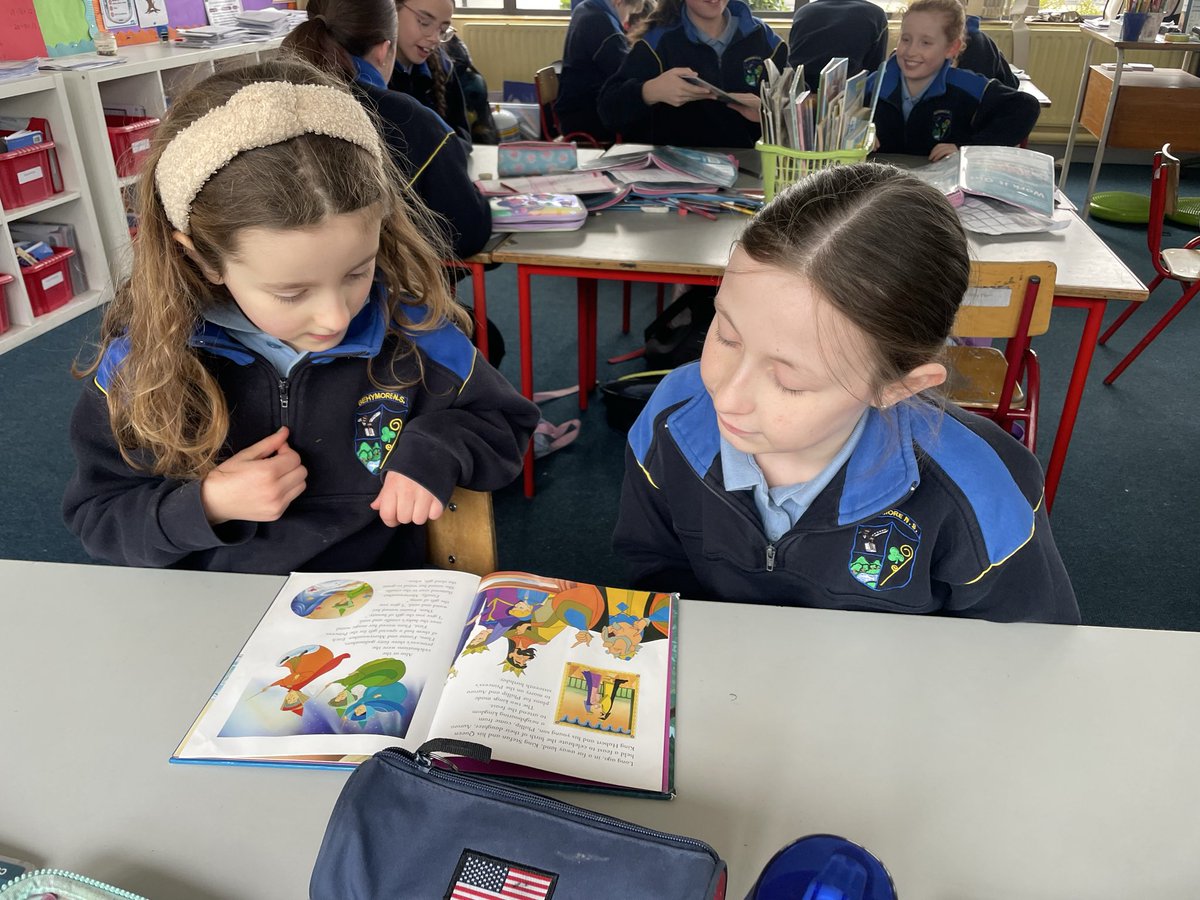IrwinBehy's tweet photo. Pancake Tuesday and Buddy reading with 5th class 📚🥞 https://t.co/xKSgsSYslZ