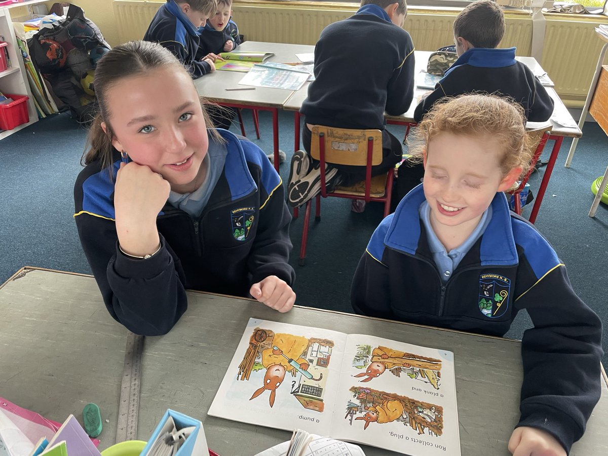 IrwinBehy's tweet photo. Pancake Tuesday and Buddy reading with 5th class 📚🥞 https://t.co/8vHUbJ4IRy