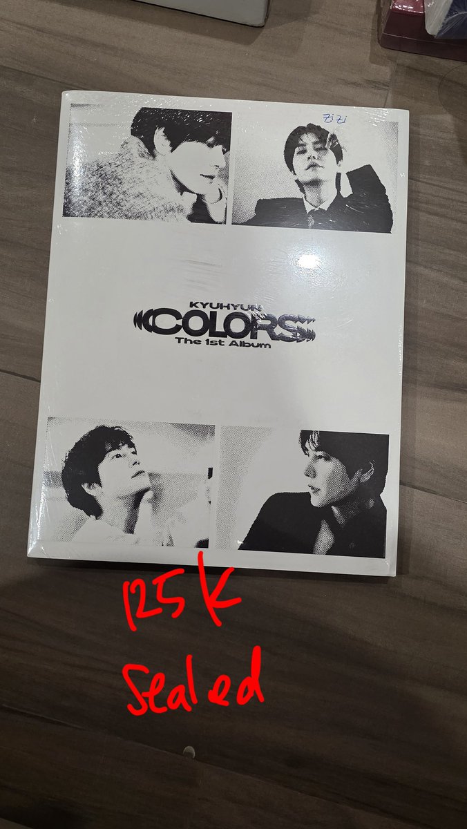 Zipoyyy's tweet photo. WTS Album Kyuhyun Sealed https://t.co/uCqo09zr6D