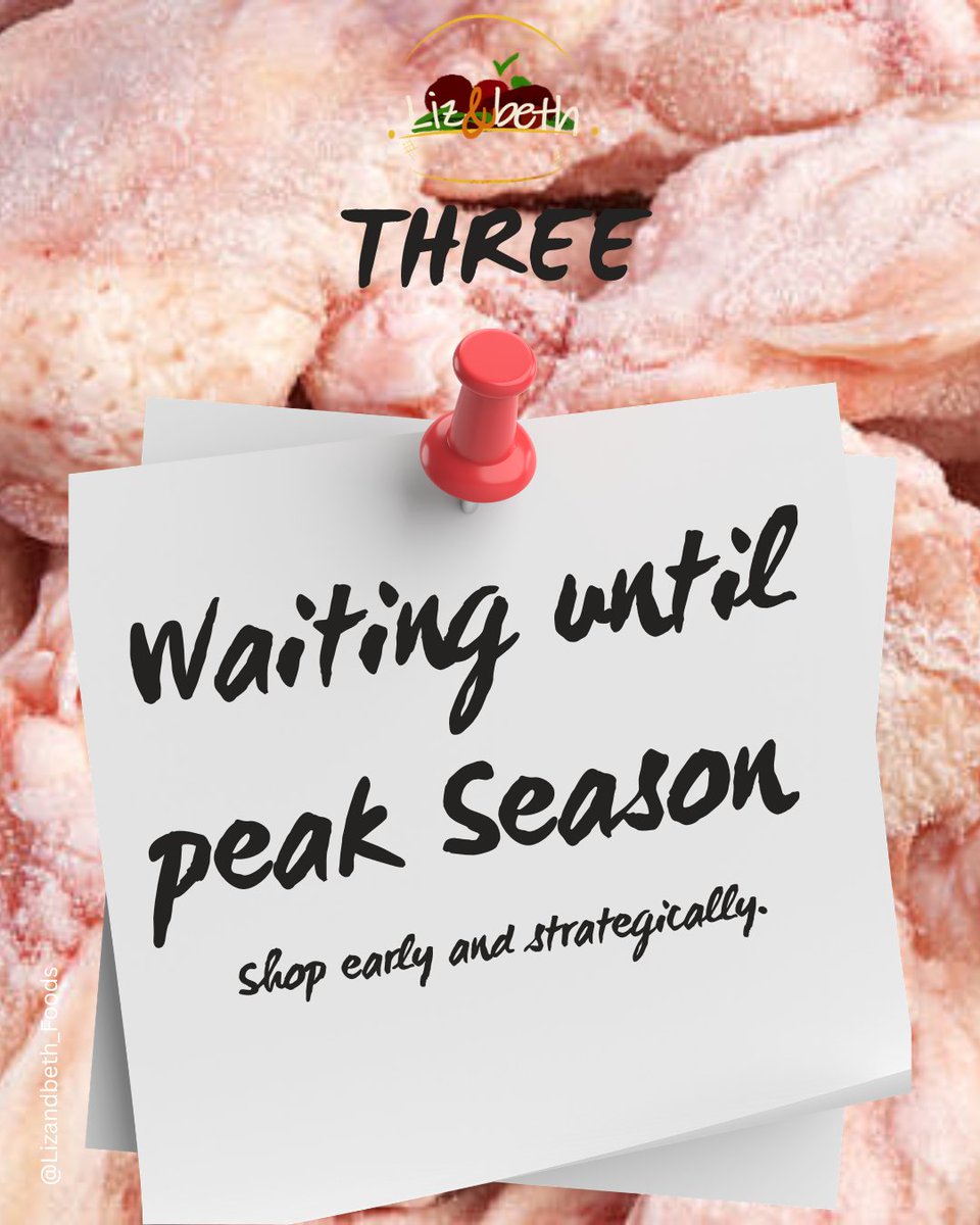 lizandbethfoods's tweet image. Start planning for your next bulk shopping and avoid the mistakes listed above. 

#tipstuesday