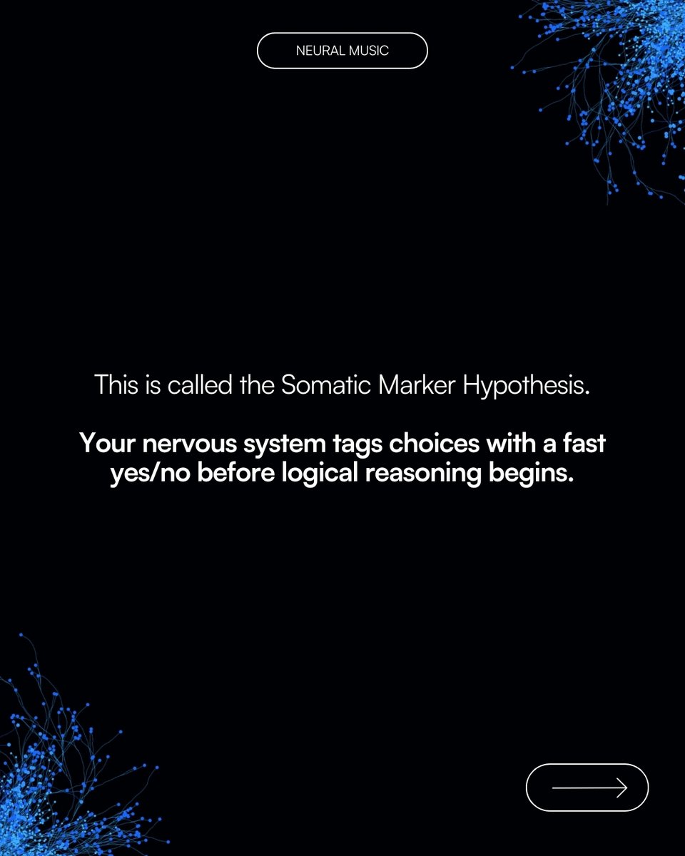 neuralmusic's tweet photo. This Fact Unlocks The Full Potential Of Your Creative Taste
Tune Your Mind.
If you want to read the rest comment “Join” and we will give you access to the free Neural Music Newsletter + PDF.
#neuralmusic #creativeneuroscience #neuroscience #musicneuroscience #creativepsychology.