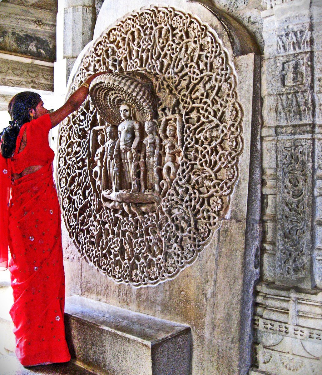 Chaumukha Jain Temple in Ranakpur, Rajasthan,