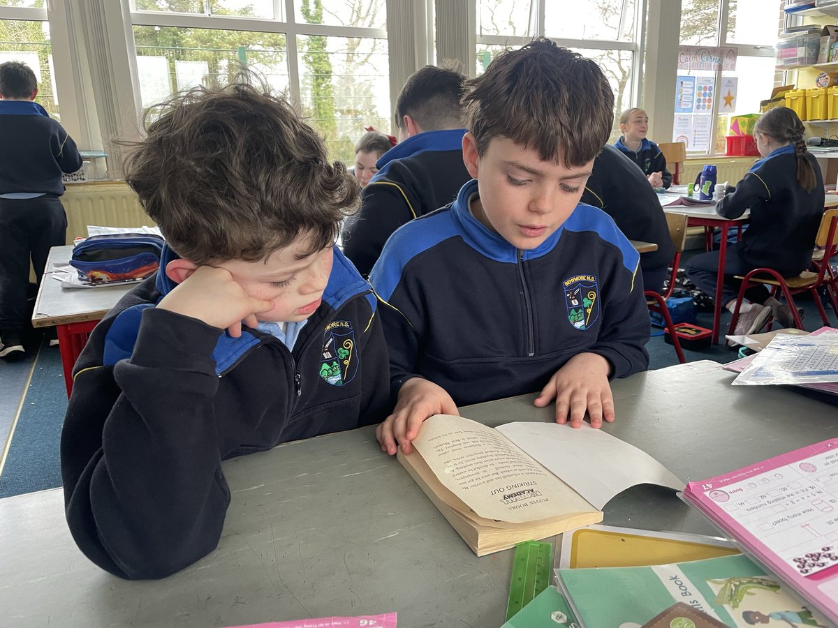 IrwinBehy's tweet photo. Pancake Tuesday and Buddy reading with 5th class 📚🥞 https://t.co/JLWIJ4zSM4