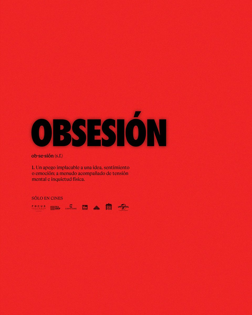 Una nueva definición del terror #OBSESIÓN, 𝗲𝘀𝘁𝗿𝗲𝗻𝗼 𝟰 𝗱𝗲 𝗷𝘂𝗻𝗶𝗼 𝗘𝗫𝗖𝗟𝗨𝗦𝗜𝗩𝗔𝗠𝗘𝗡𝗧𝗘 𝗘𝗡 𝗖𝗜𝗡𝗘𝗦.