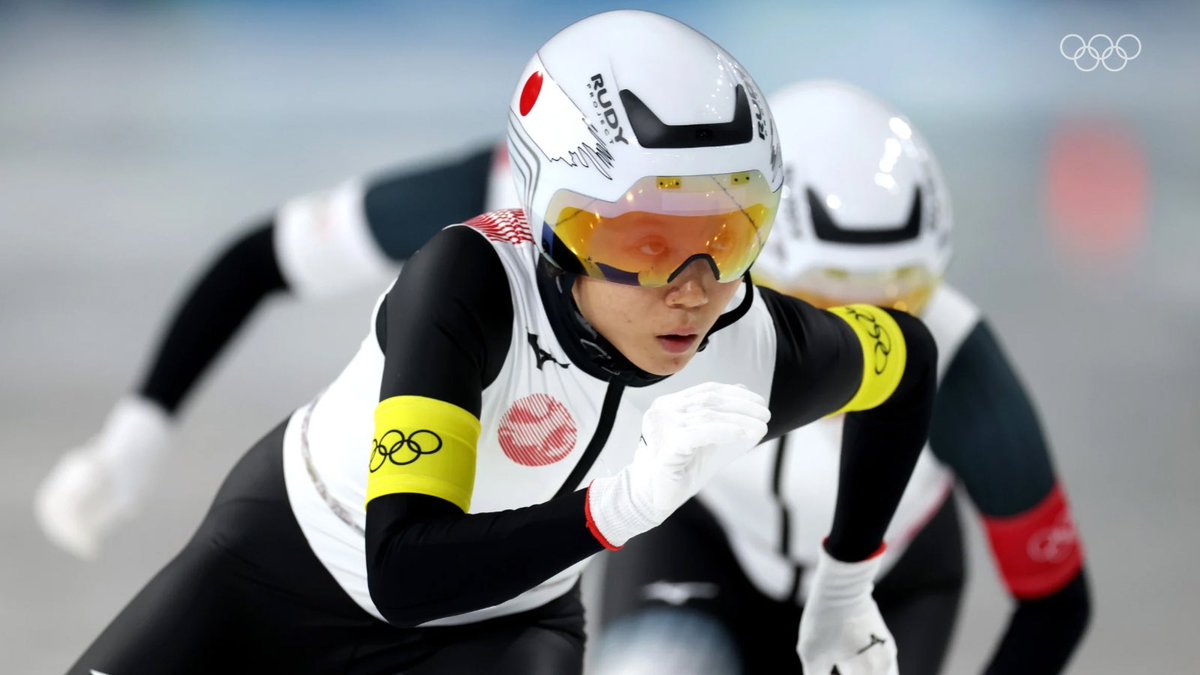 ✨🧊スピードスケート女子チームパシュート⛸️💨 @teamjapan が