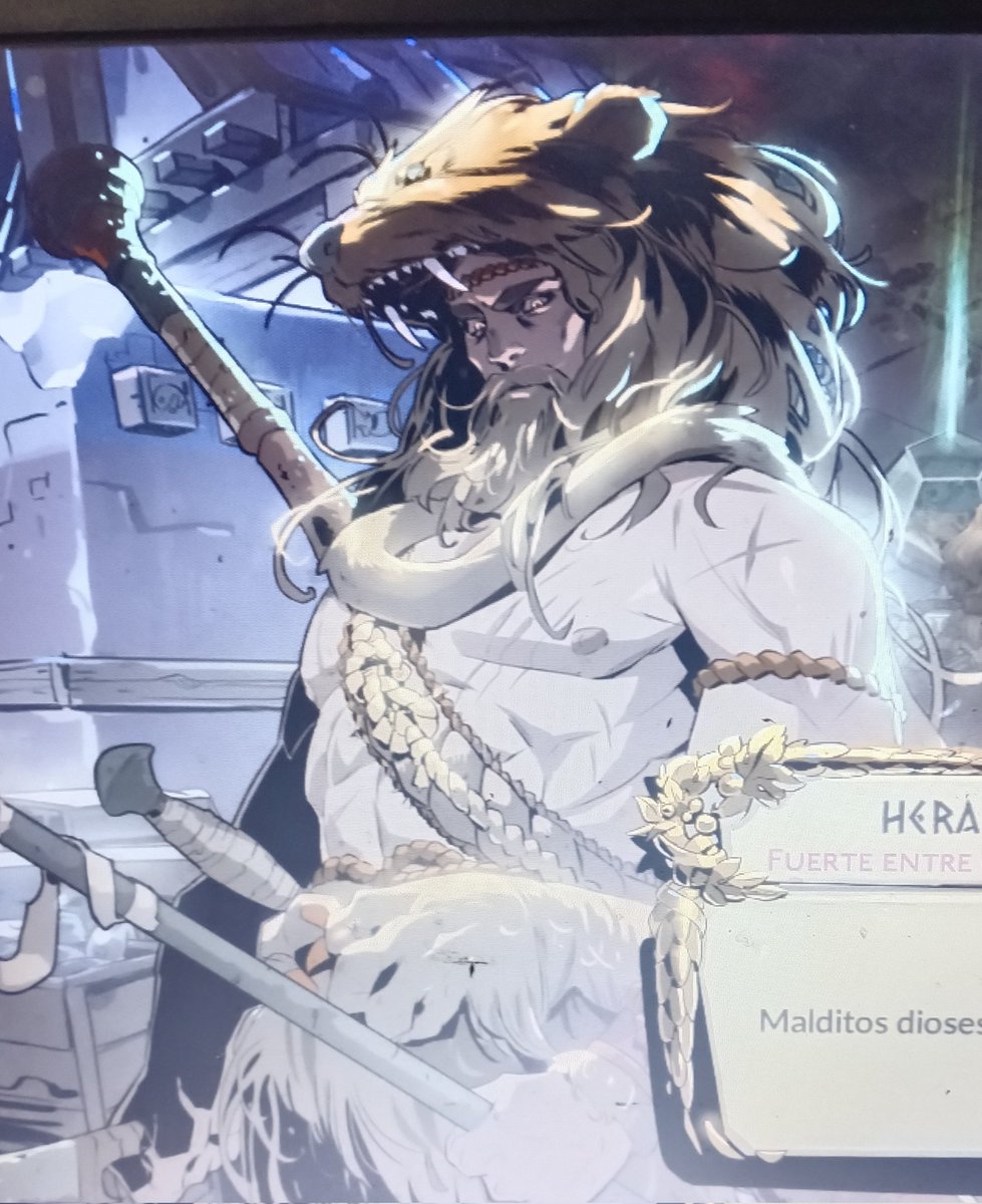 Ya pero un dibujo de Leónidas con la ropa de Heracles de Hades II/ Yes, but a drawing of Leonidas wearing Heracles' clothes from Hades II 
👁️🫦👁️