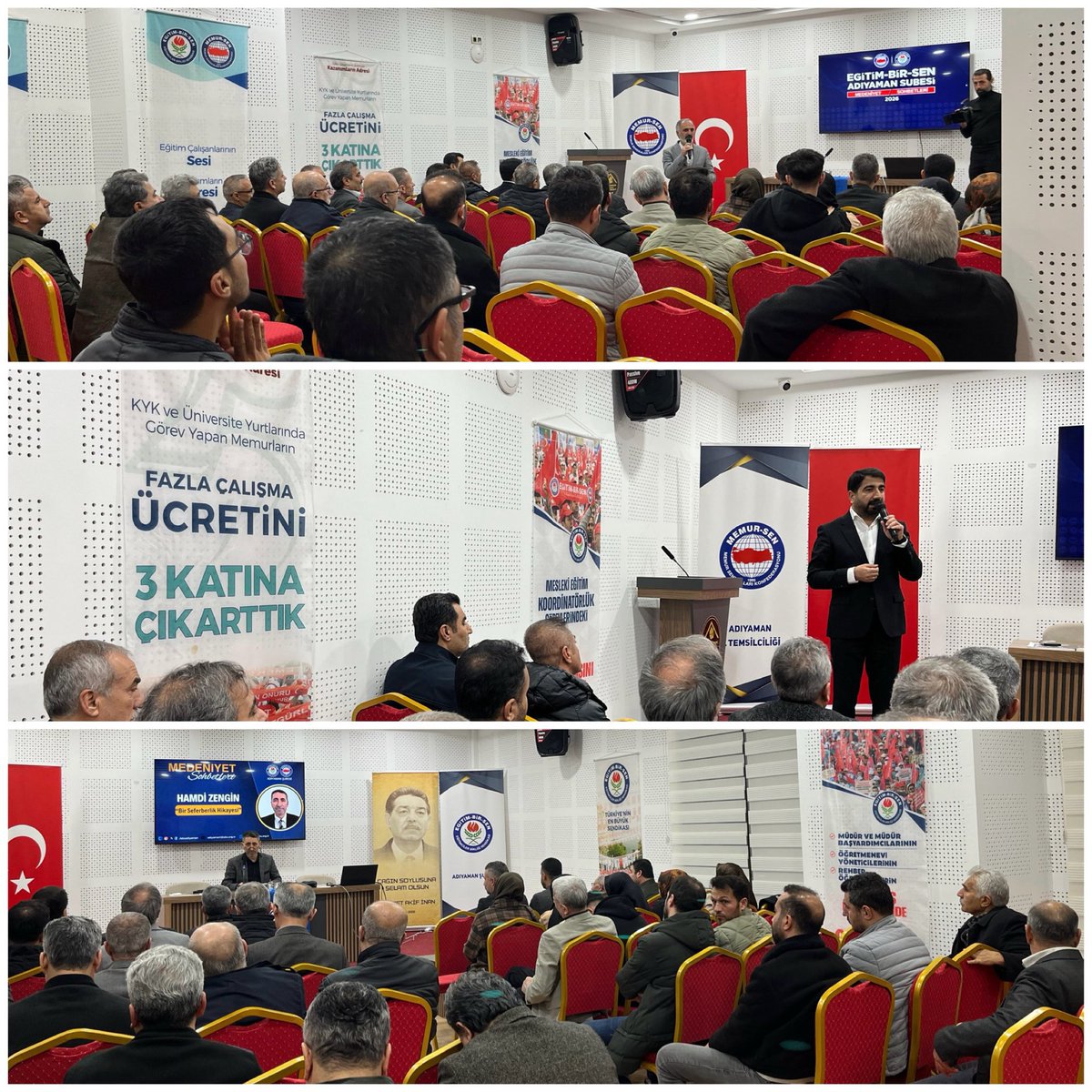 #MedeniyetSohbetleri’mizde bu haftaki konuğumuz Eğitimci-Yazar Sayın Hamdi Zengin’in gerçekleştireceği #BirSeferberlikHikayesi konulu sunumunu dinledik.
 
Kıymetli sunumu ve hoşsohbeti nedeniyle değerli müdürümüz Hamdi Zengin’e ve katılım sağlayan üyelerimize ve dostlarımıza