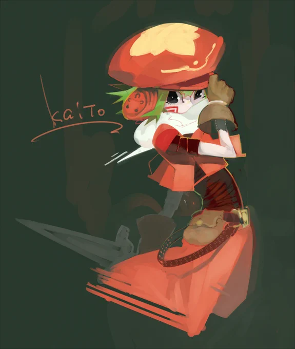 過去絵からカイト
