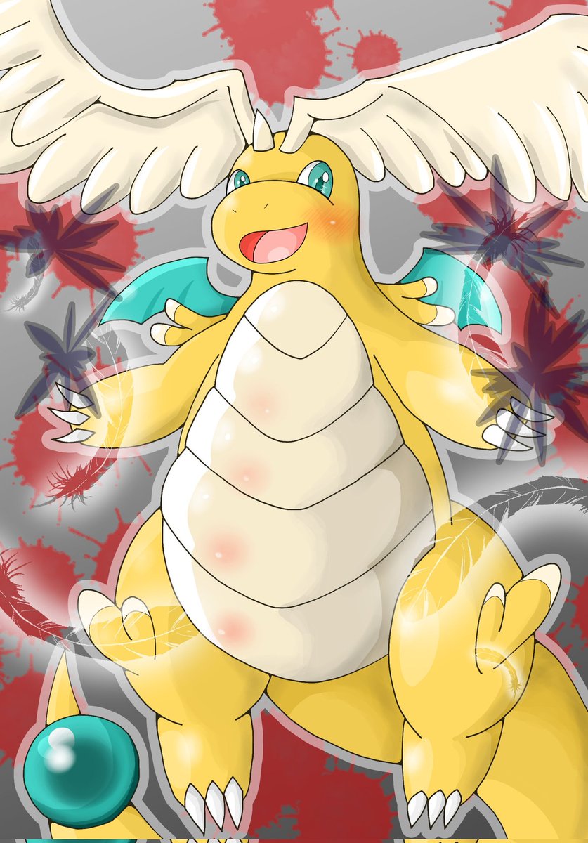 カイリューの日 過去絵になりますがカイリューﾁｬﾝ