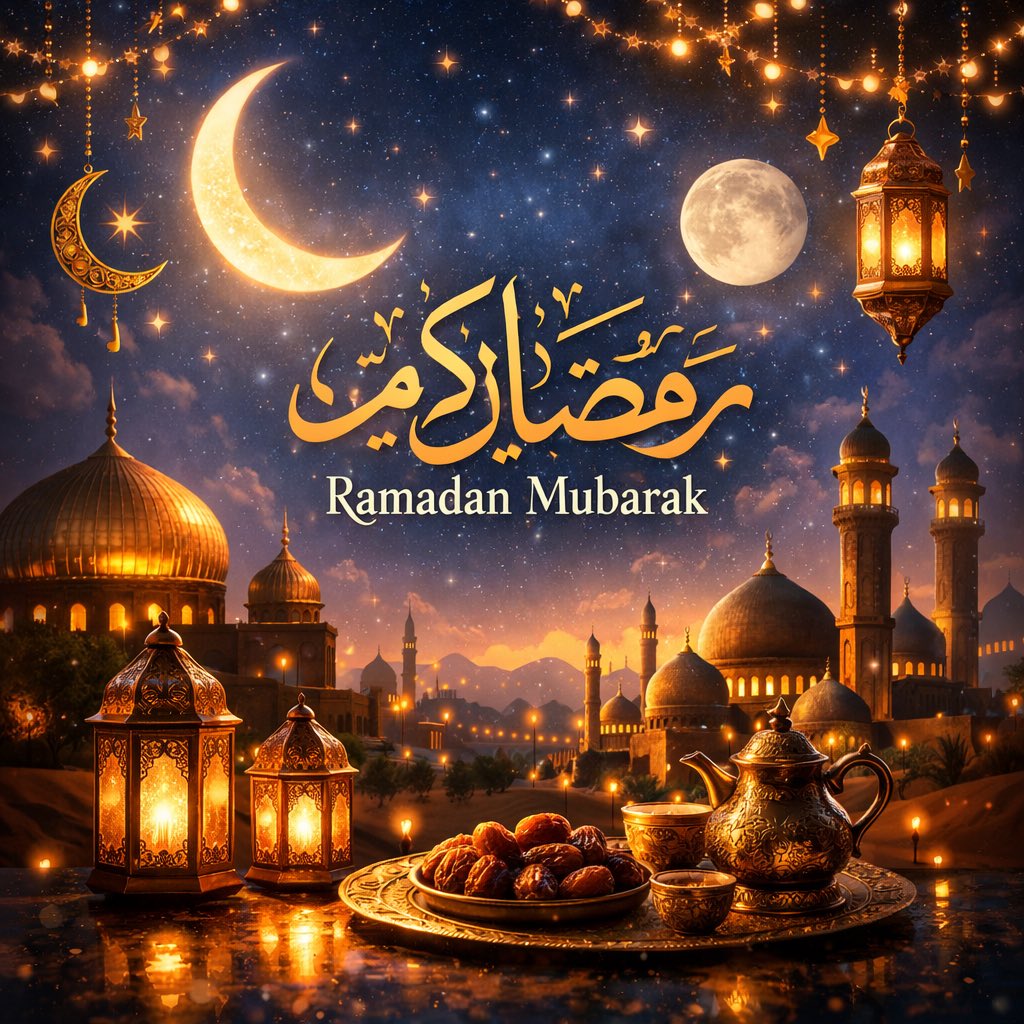 🌙 Ramadan Mubarak 🌙

May this holy month bring you peace, blessings, and prosperity. ✨