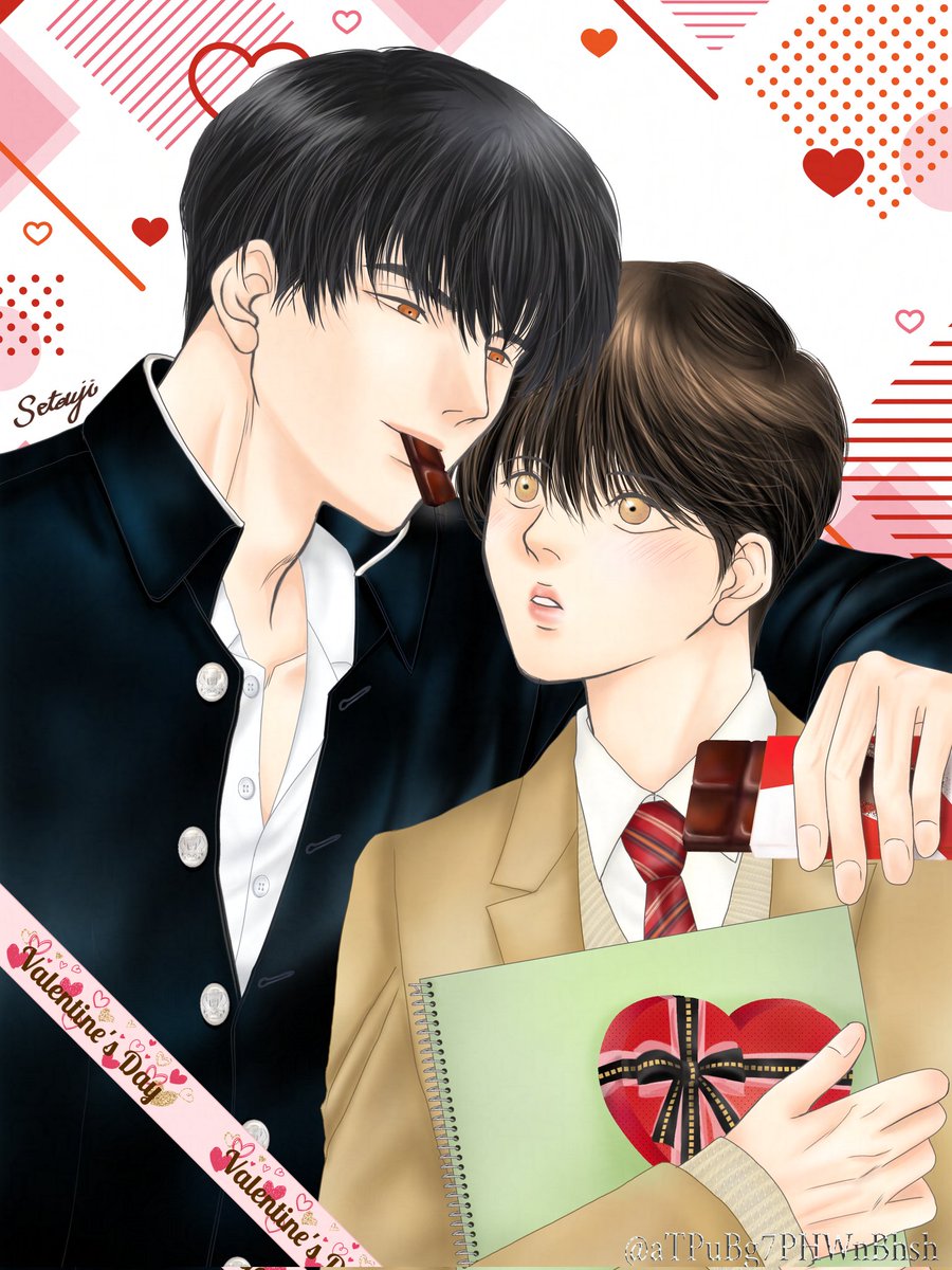 🩷Happy Valentin'sDay2026🤎
大遅刻ですが…なんとか完成😅DKスンナミです💕私立進学校のスンホと地元高校の美術部員ナミンという妄想😚

＃夜画帳
#pintornocturno 
#PainteroftheNight 
＃야화첩
<a href="/ByeonDuck_/">변덕/Byeonduck</a>