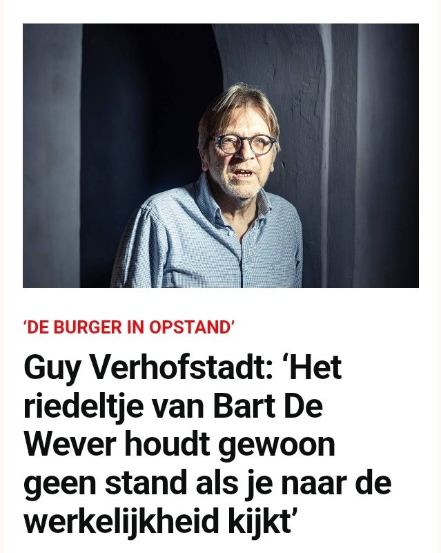 Zegt de kerel die dit land letterlijk naar de afgrond bracht. 
Je moet <a href="/anders_partij/">Anders.</a> maar cullot hebben natuurlijk en geen last van jezelf hebben ...