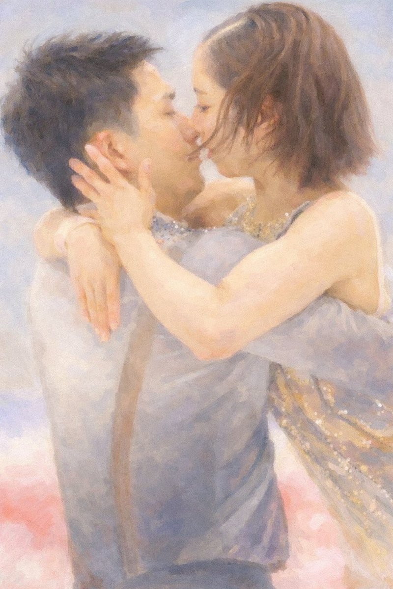 映画のワンシーンレベル
※画像はAI作成
#りくりゅうペア