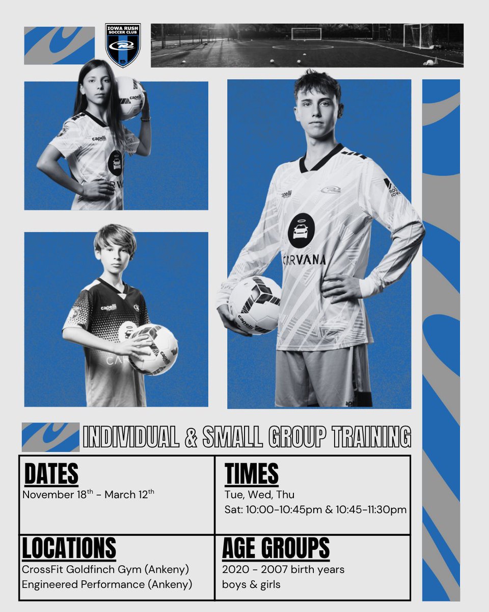 Iowa Rush SC tweet media