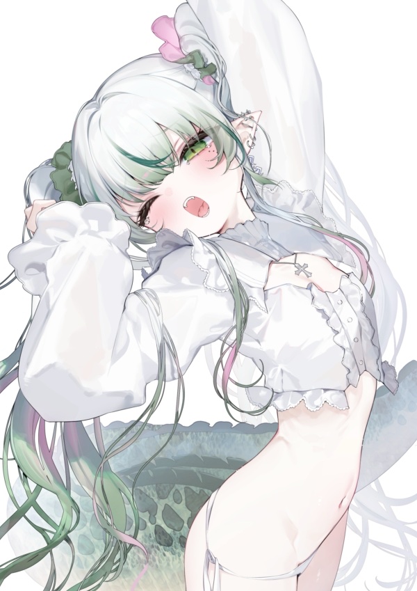 wanuta_'s tweet photo. おはよ～…🐊🫧 https://t.co/FWkmWdb4CN