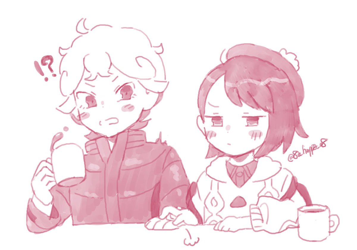 葉らでい tweet media