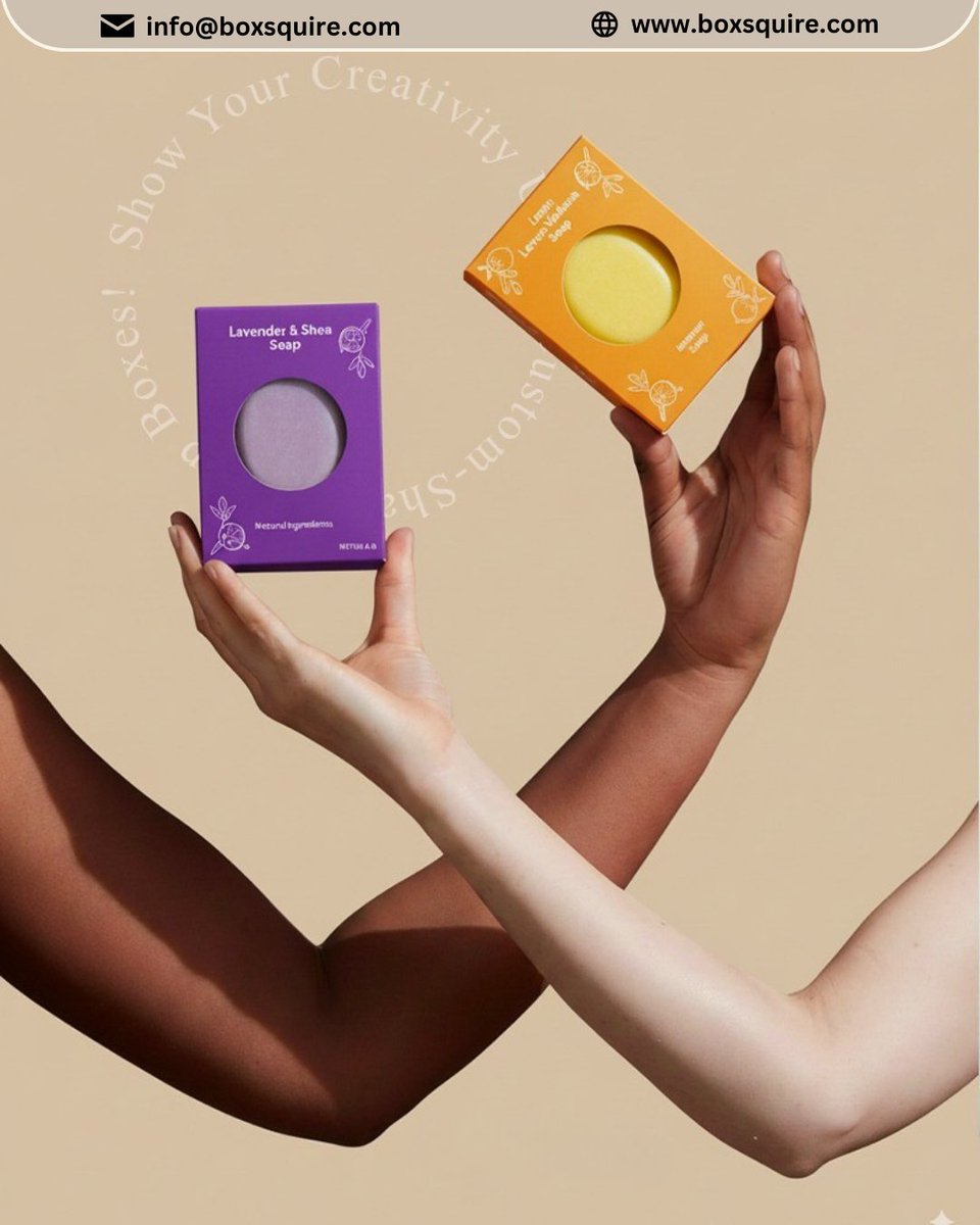 box_squire's tweet image. Custom Soap Boxes from Box_Squire
Protect and showcase your soaps with high-quality, eco-friendly custom soap boxes from Box Squire.

#SoapBoxes #CustomSoapPackaging #EcoFriendlyPackaging #BrandingBoxes #BoxSquire #RetailBoxes #PrintedBoxes
