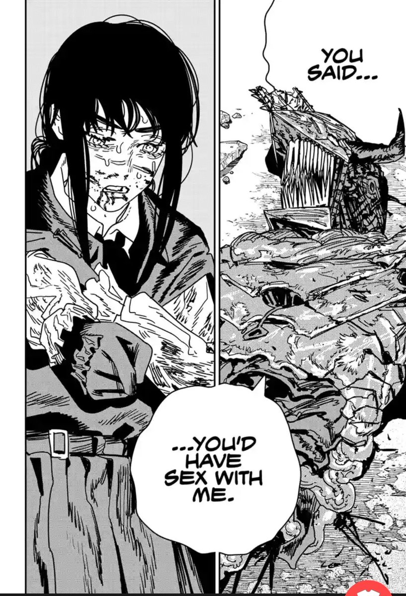 I honestly didn't know what to make about Denji's actions in this ...