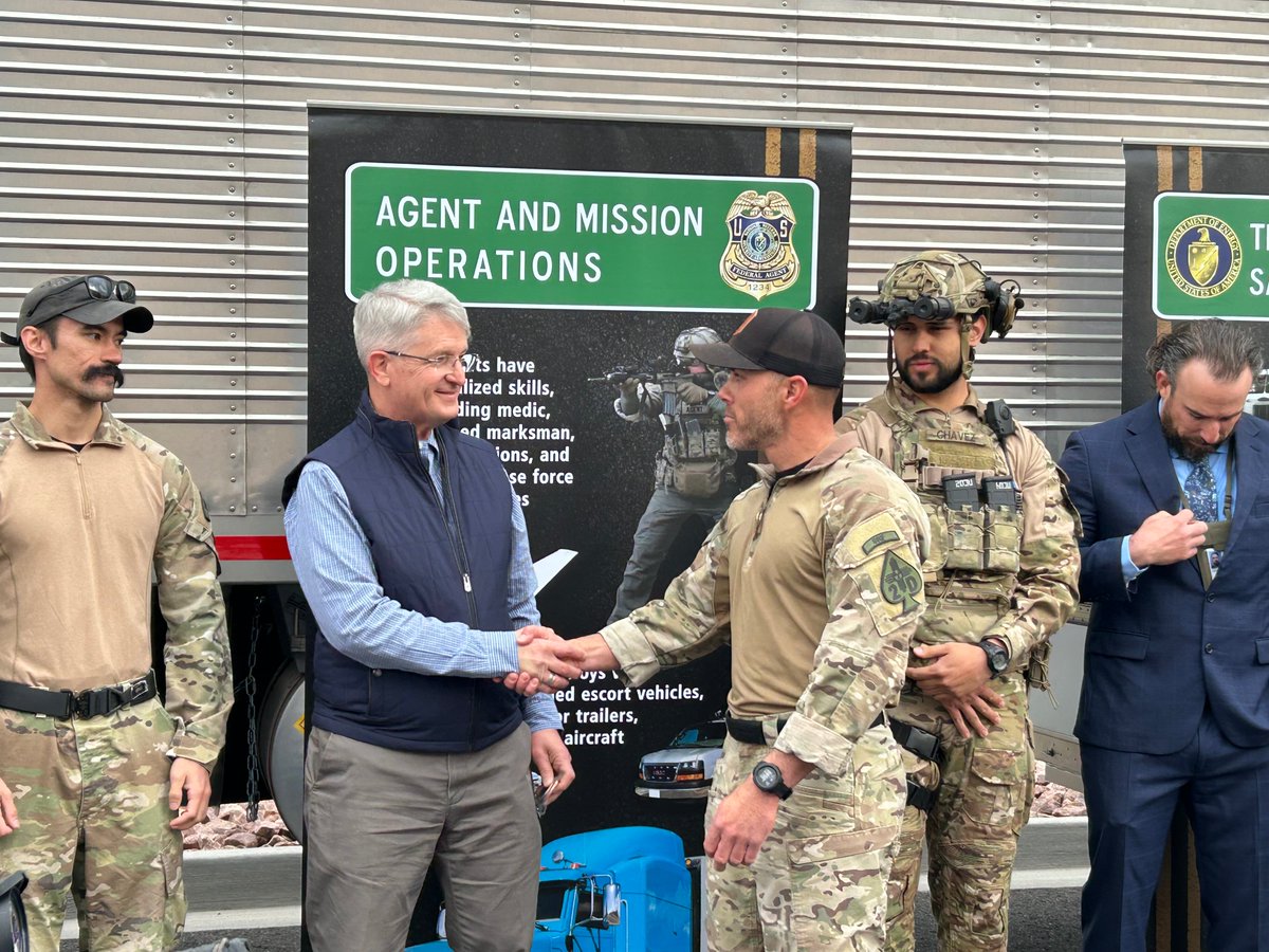 President Trump and NNSA back our law enforcement. Our OST agents are ...