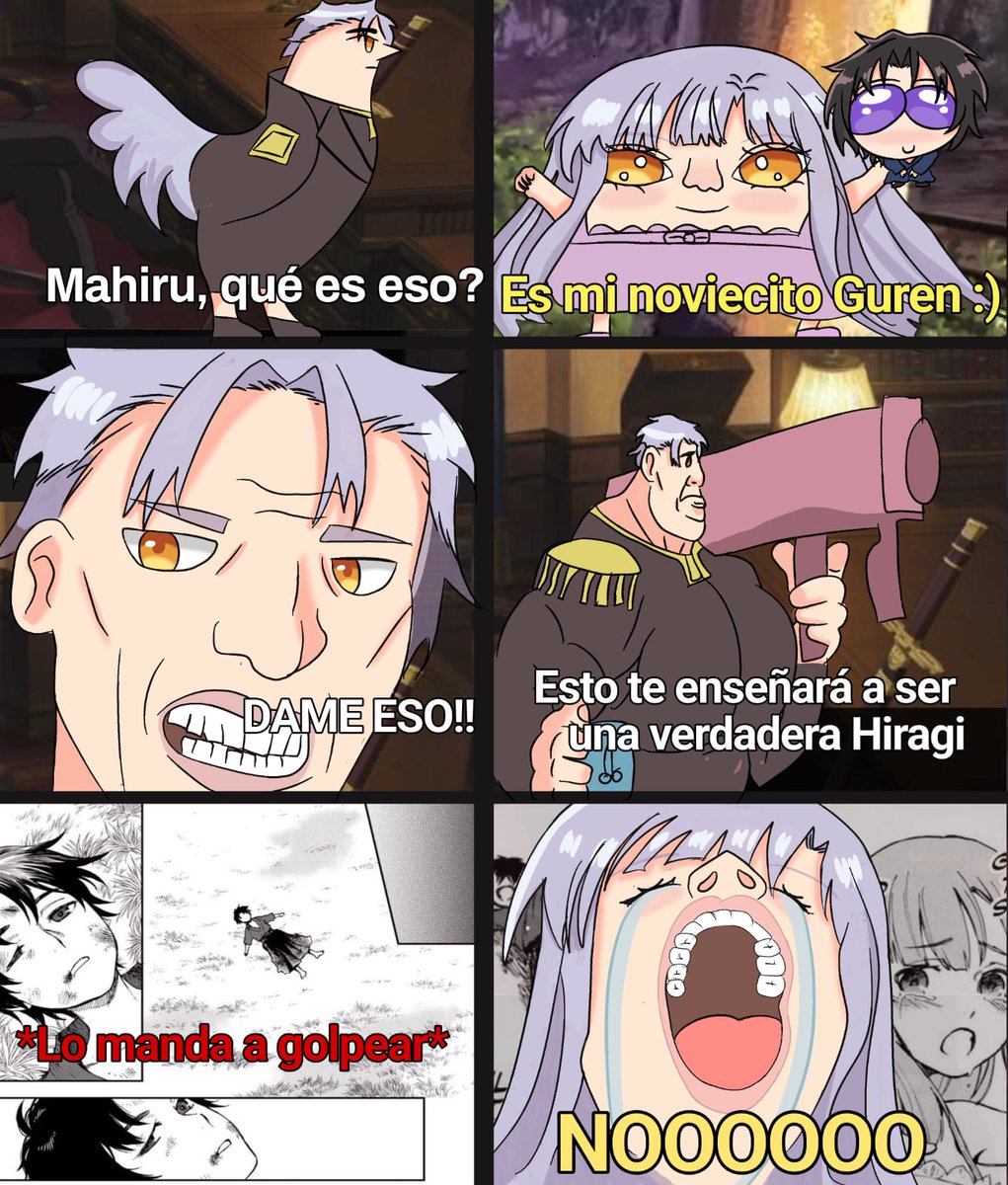 HiiragiMahiru's tweet photo. Un curi todo mal hecho, como debe de ser👩‍🦯
#owarinoseraph #anime #manga #guren #mahiru https://t.co/Mn2SgB3L8e