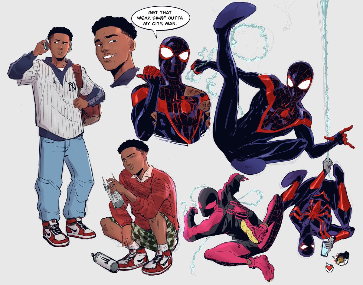 Repost of some Spider-Man references