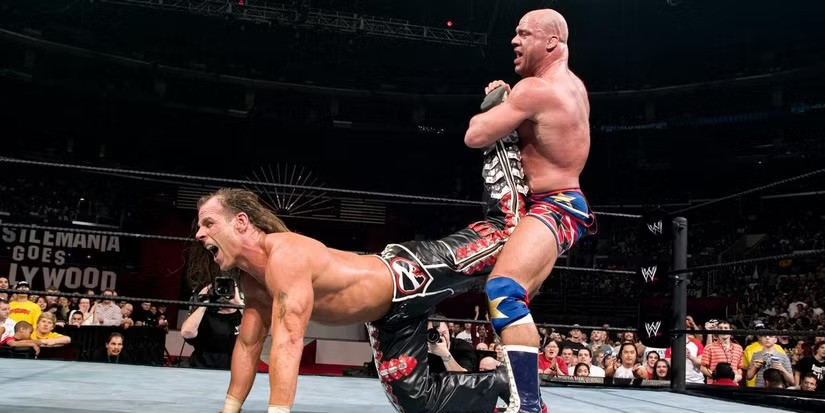 Kurt Angle names his WrestleMania 21 match with Shawn Michaels as the "best match" of his career. 

"Shawn and I get together a week before Wrestlemania. Every day we have time to put our match together, the whole Wrestlemania week. I’m like, ‘You want to get started on the