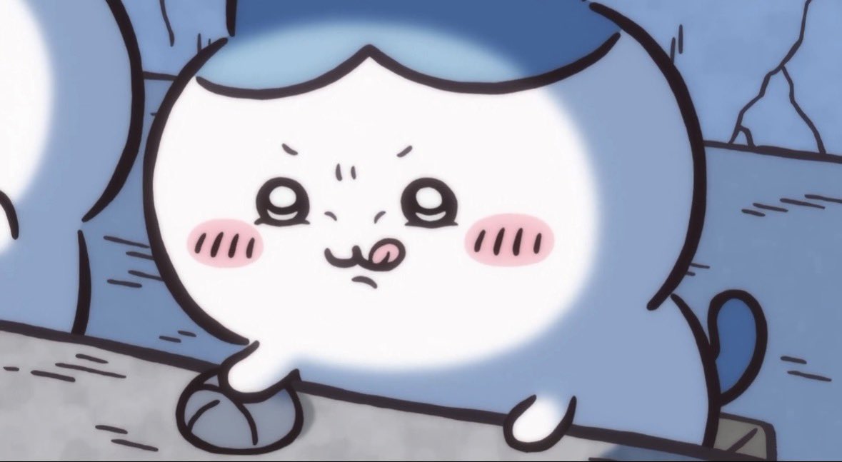 tanijrou's tweet image. I NEED A HACHIWARE BLEP OF CONCENTRATION PILLOW