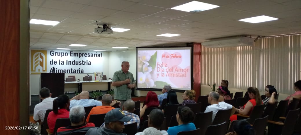 💖🇨🇺 En el Día del Amor y la Amistad, desde el <a href="/geiacuba/">Grupo Empresarial de la Industria Alimentaria</a> celebramos lo más valioso que tenemos: nuestra gente.
🔹 Amamos a nuestro colectivo.
🔹 Amamos lo que hacemos.
🔹 Amamos esta Revolución que defendemos cada día.
Amor, amistad y Cuba. 🇨🇺💚
#14DeFebrero #AlimentariaPorCuba