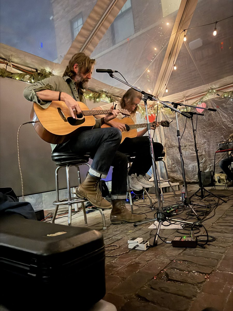 carlbroemel's tweet photo. We spent Valentine’s Day in Chicago hangin out and playing music at our friends Tavern in Bucktown. The Leavitt Street Inn and Tavern! Thank you Teddy and Sarah and the whole crew and all the folks from the neighborhood for being there and singing with us!  Love yall. https://t.co/UIUrLjEK40